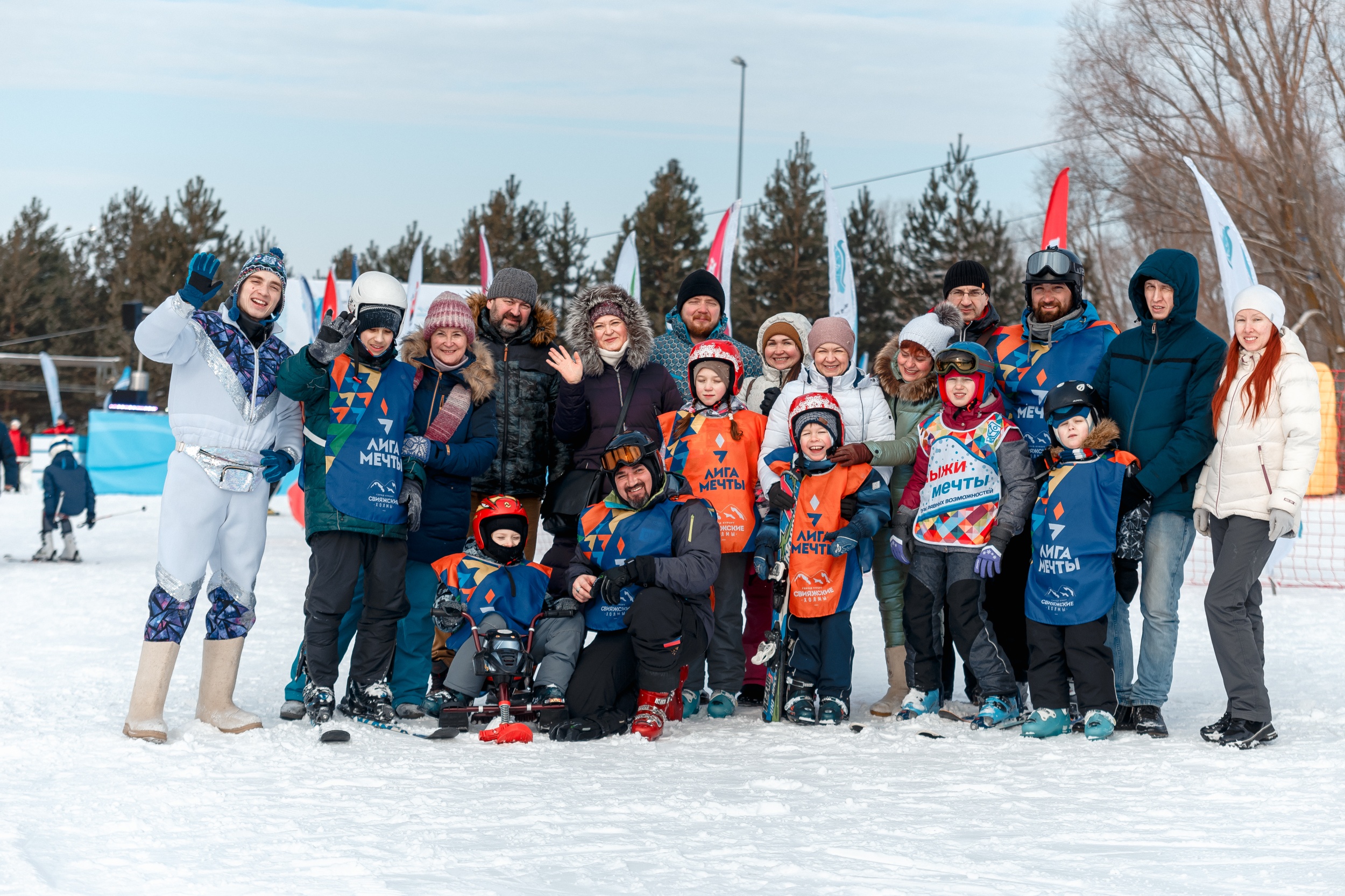 На Свияжских Холмах прошел фестиваль по горнолыжному спорту и сноуборду