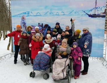 Дети «Лыжи мечты» прошли по «По пути с хаски»!